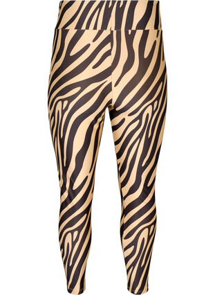 Zebra print leggings, Zebra AOP, Packshot image number 1