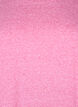 Melange T-shirt with short sleeves, Rose, Packshot image number 2