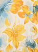 Short dress with a crinkled texture and short sleeves, Yellow, Packshot image number 2