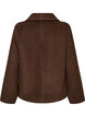 Short jacket with asymmetric button fastening, Brown, Packshot image number 1
