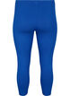 Basic 3/4 leggings in viscose, Blue, Packshot image number 1