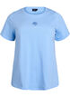 T-shirt with decorative details, Light Blue, Packshot image number 0