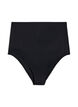 Bikini briefs with extra high waist, Black, Packshot image number 0