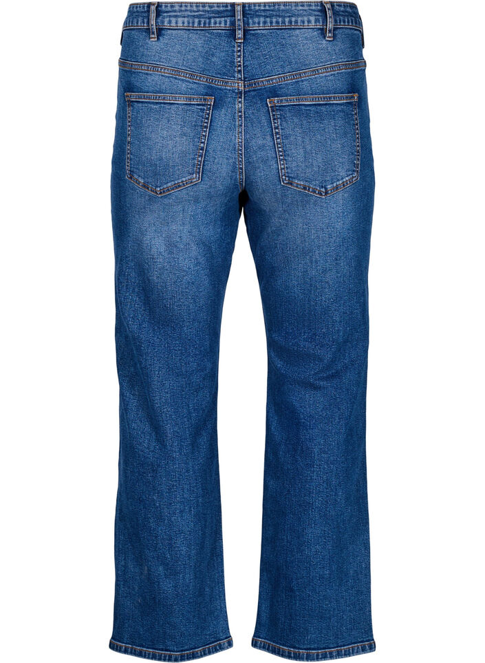 High-waisted Gemma jeans with a regular fit, Blue, Packshot image number 1