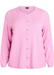 Cardigan with round buttons, Pink, Packshot image number 0