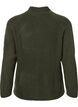 Turtleneck sweater with ribbed texture, Forest Night Mel., Packshot image number 1