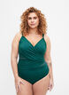 Wrap swimsuit, Green, Model image number 0
