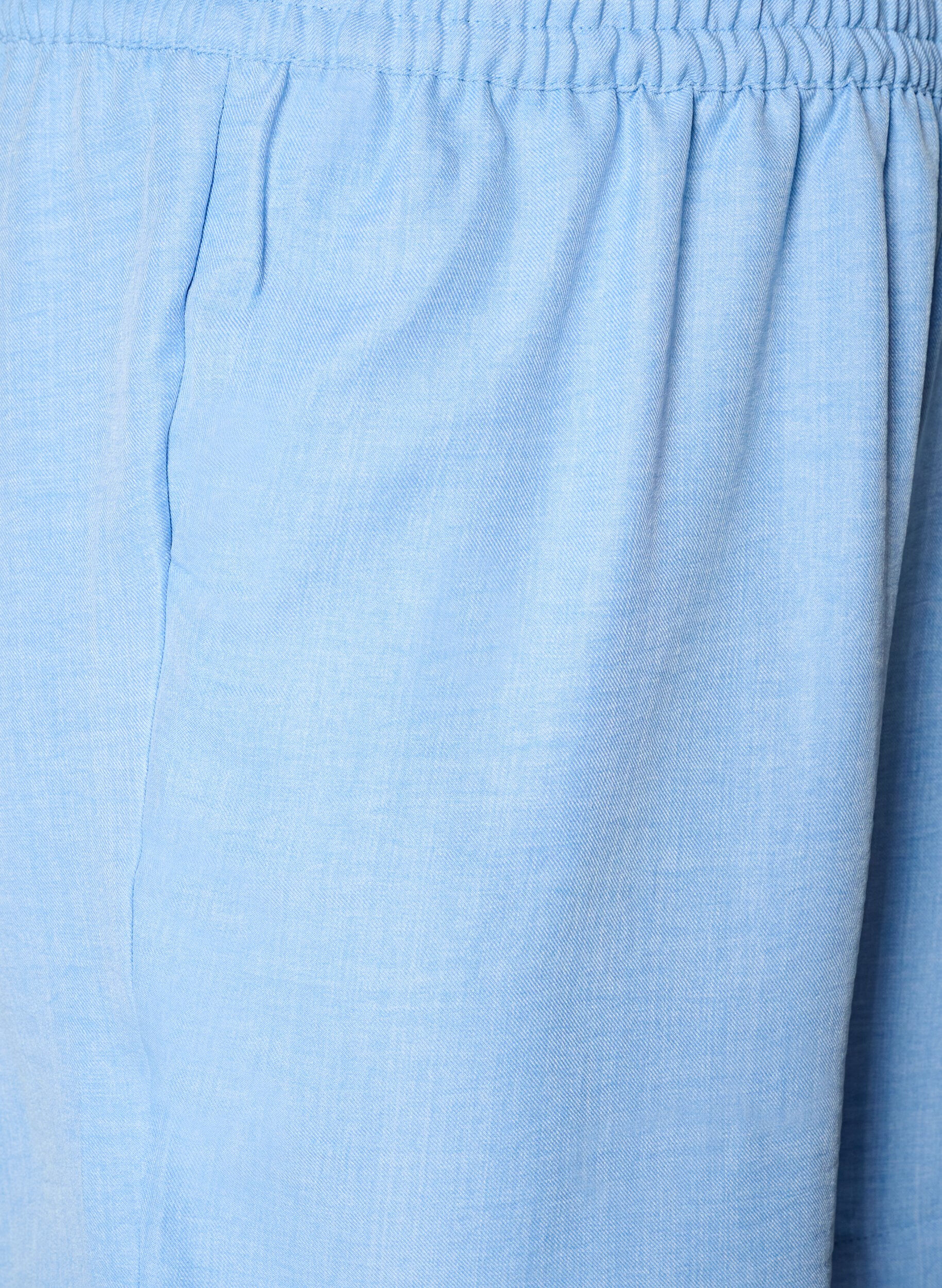 ZizzifashionShorts with pockets and high waist, Light Blue, Packshot image number 2