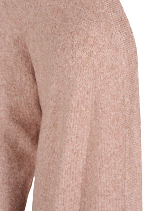 Marled knit cardigan with pockets, Burlwood Mel., Packshot image number 2