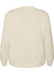 Cardigan with cable-knit pattern, Vanilla, Packshot image number 1