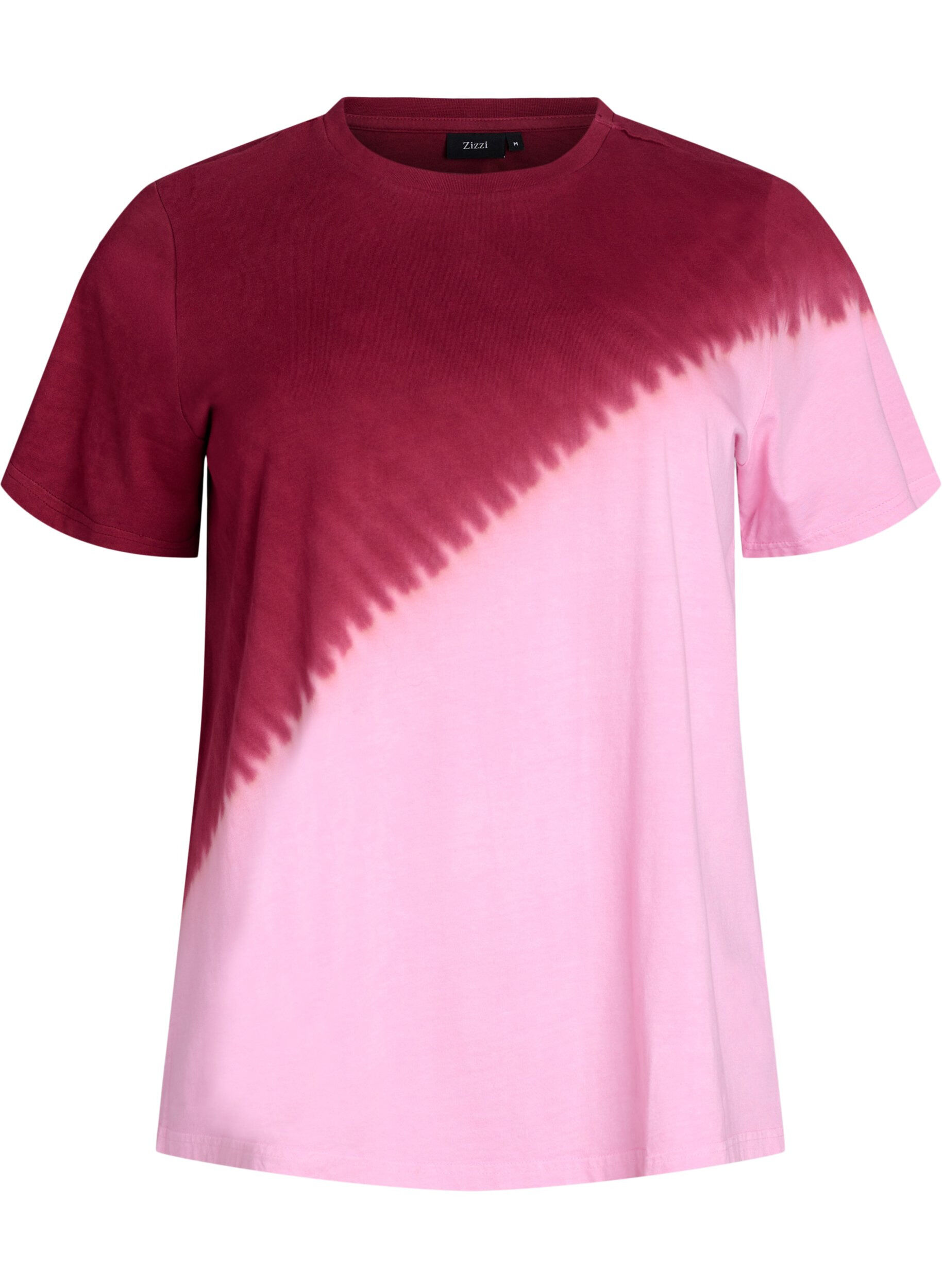 Dip-dye T-shirt in organic cotton