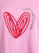 Cotton T-shirt with motif, Begonia P. w. Heart, Packshot image number 2