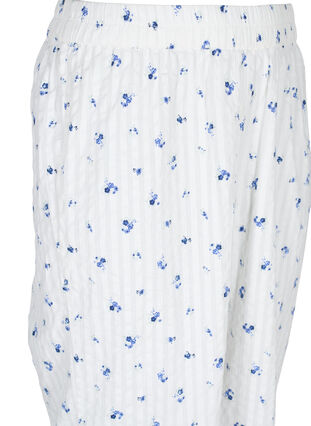 Floral pyjama bottoms in cotton, Snow White AOP, Packshot image number 2
