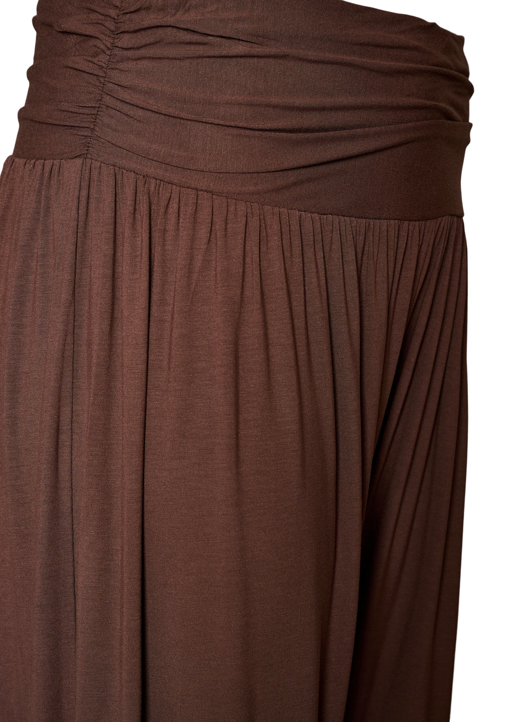 Zizzifashion Loose-fitting harem trousers, Brown, Packshot image number 2