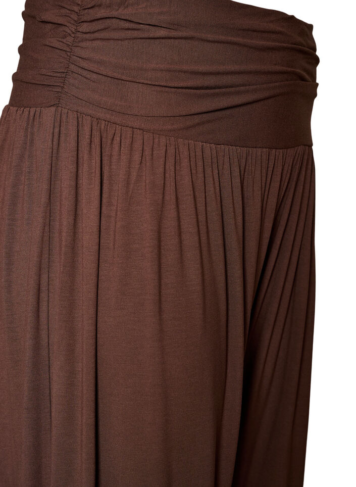 Loose-fitting harem trousers, Brown, Packshot image number 2