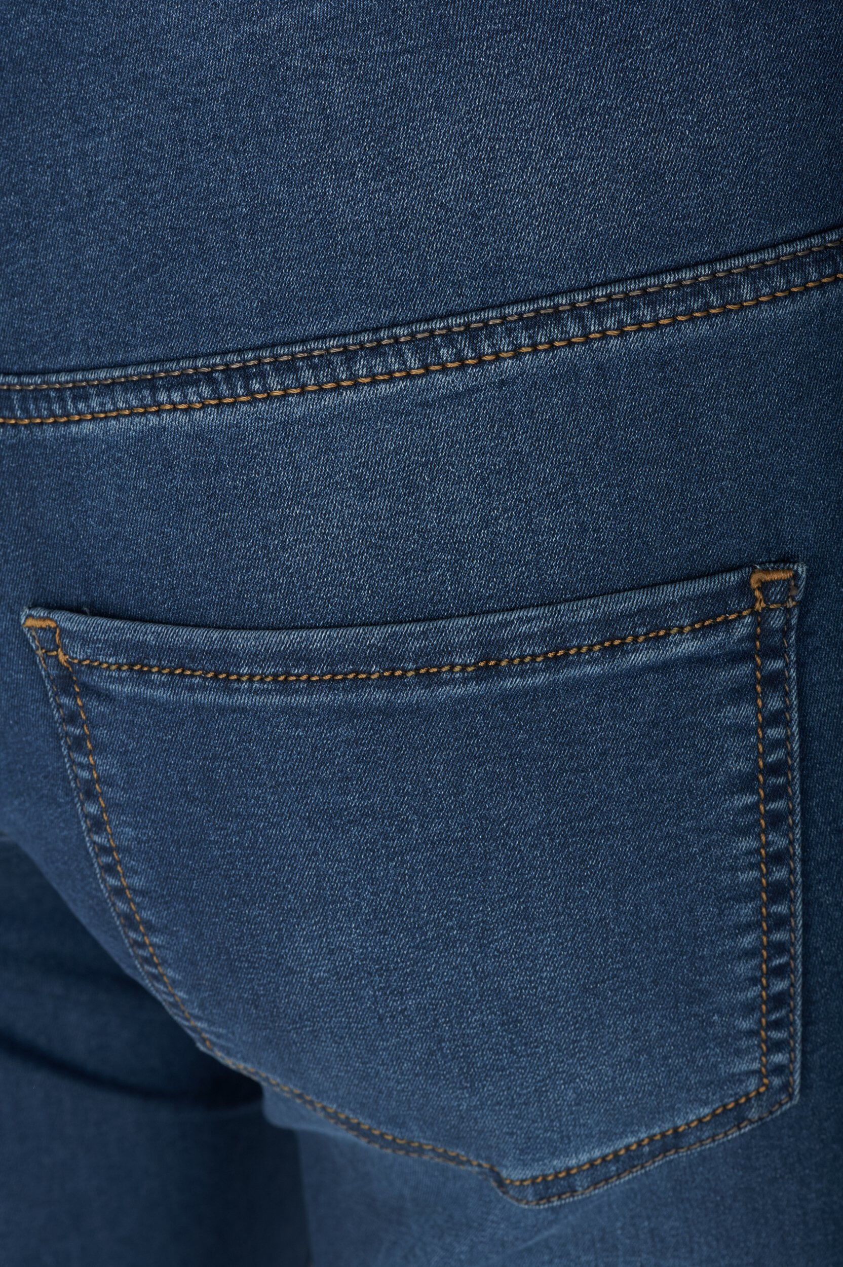 Zizzifashion Extra slim fit Amy jeans with a high waist, Blue, Packshot image number 3