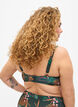 Underwired bikini bra with print, Green, Model image number 1