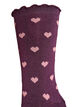Cotton socks with patterns, Red, Packshot image number 2
