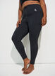 7/8 training tights with pockets, Black, Model image number 0