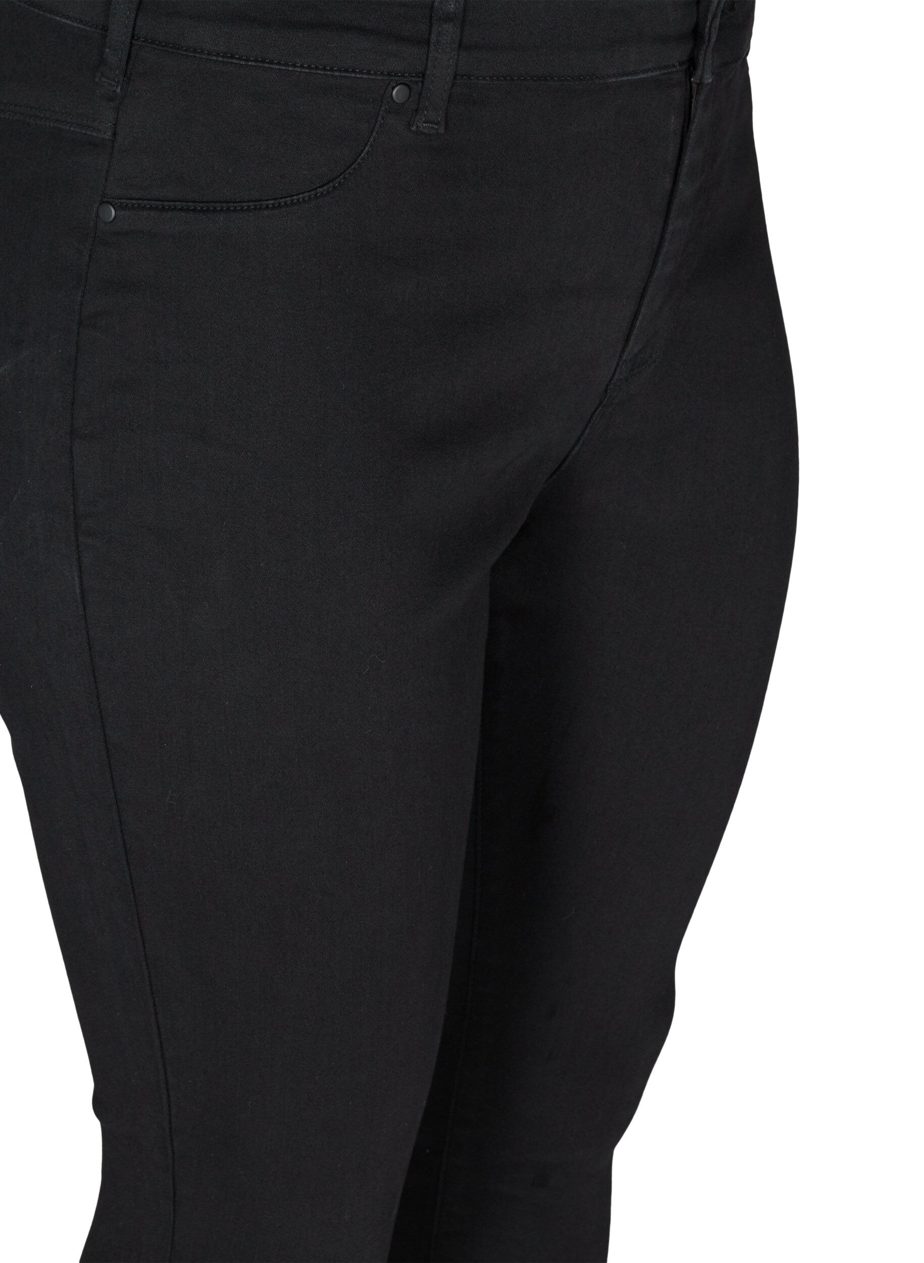 Zizzifashion Jeggings in cotton blend, Black, Packshot image number 2