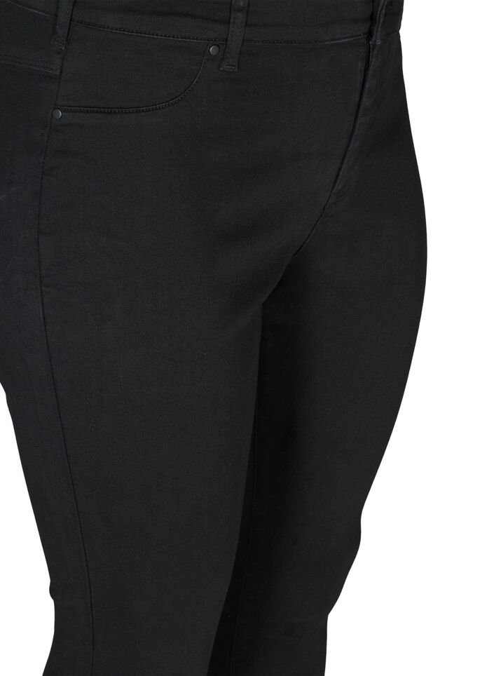 Jeggings in cotton blend, Black, Packshot image number 2