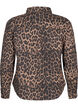 Canvas jacket with leopard print, Leo AOP, Packshot image number 1