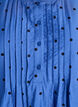 Dotted blouse with long sleeves, Blue, Packshot image number 2
