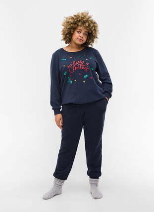 Christmas sweater, Night Sky Merry, Model image number 2