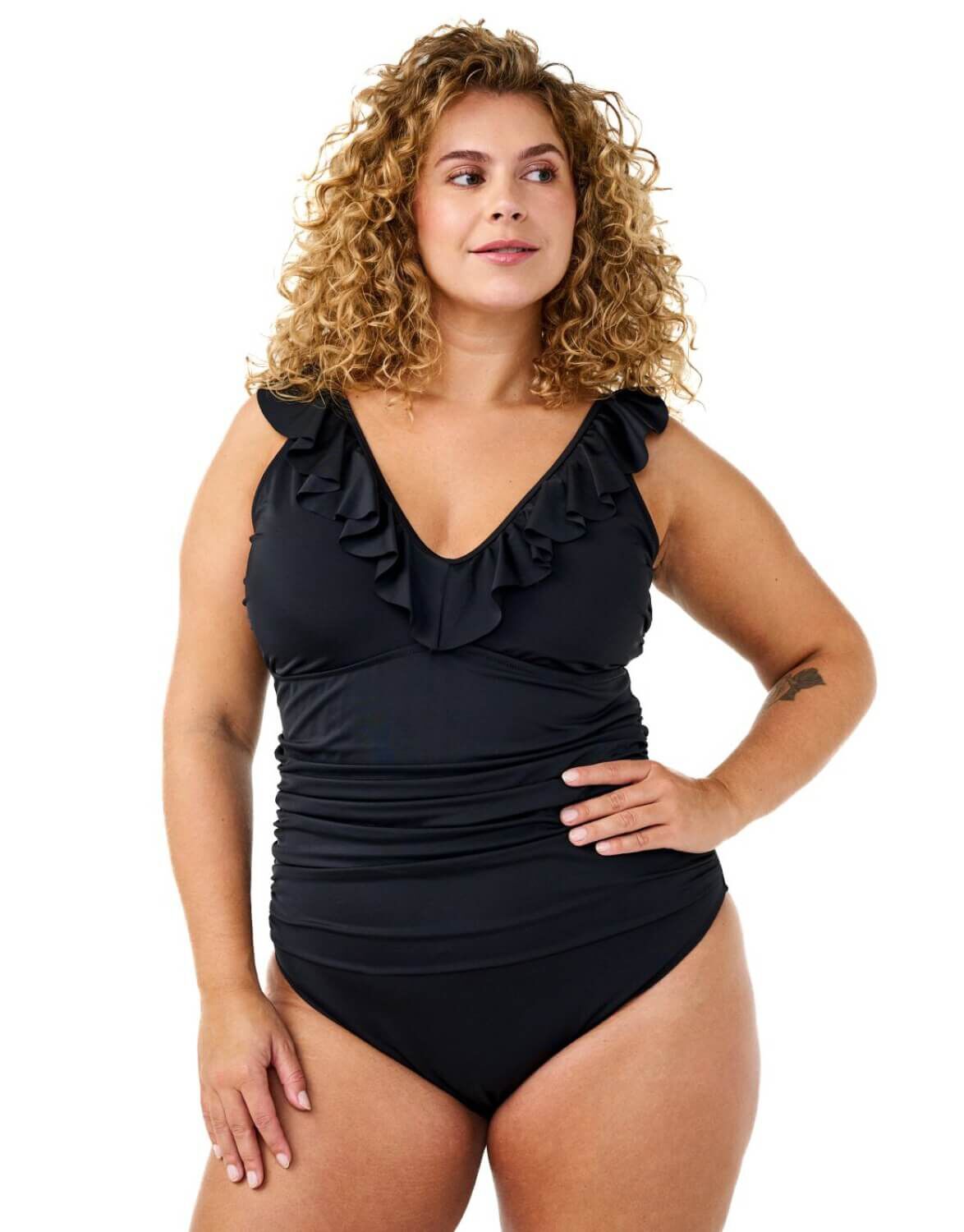 Black wireless swimsuits