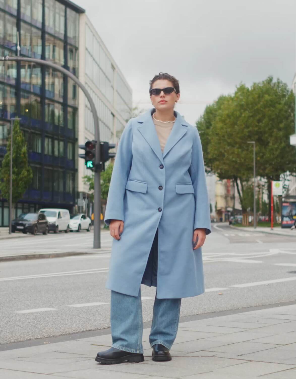 Black long coats & jackets