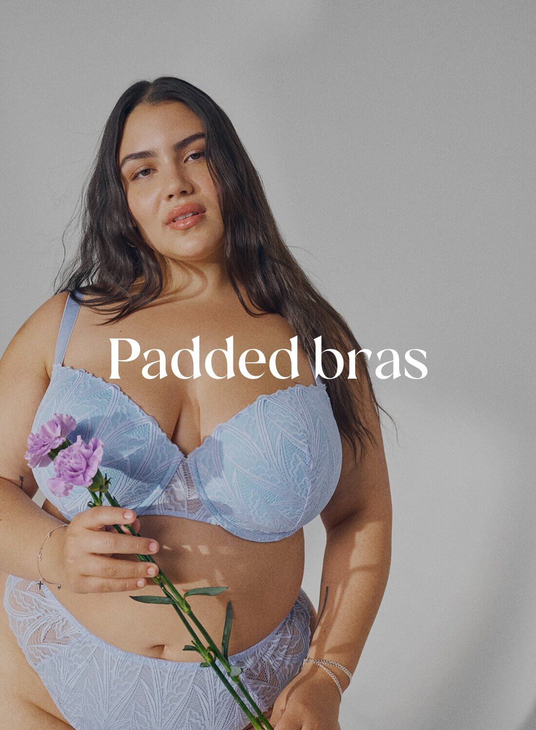 Women's plus size Padded bras - Size 85E-115H - Zizzi