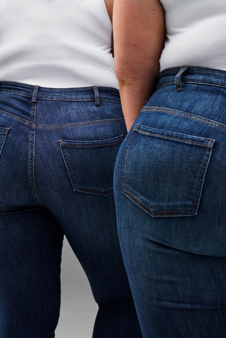 1 pair of jeans - 3 body shapes