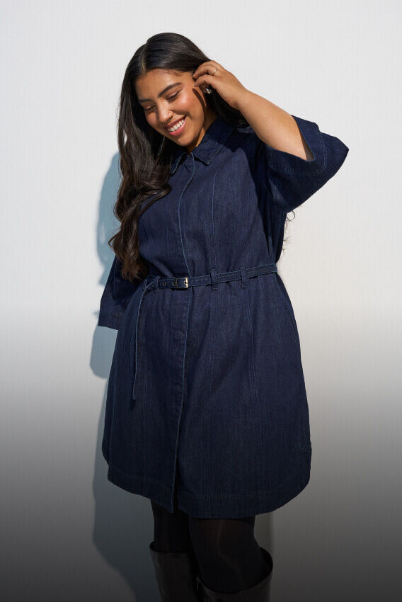  DENIM DRESSES